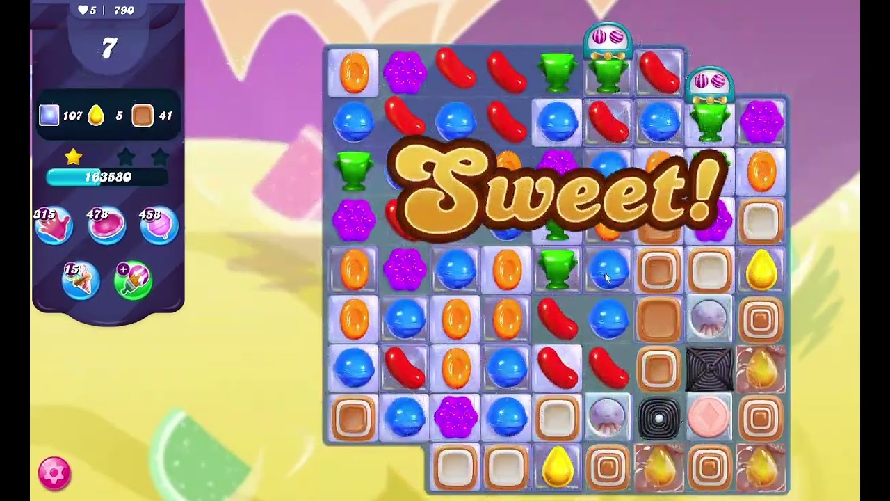 Candy Crush Saga Level 790 New Version 2022.