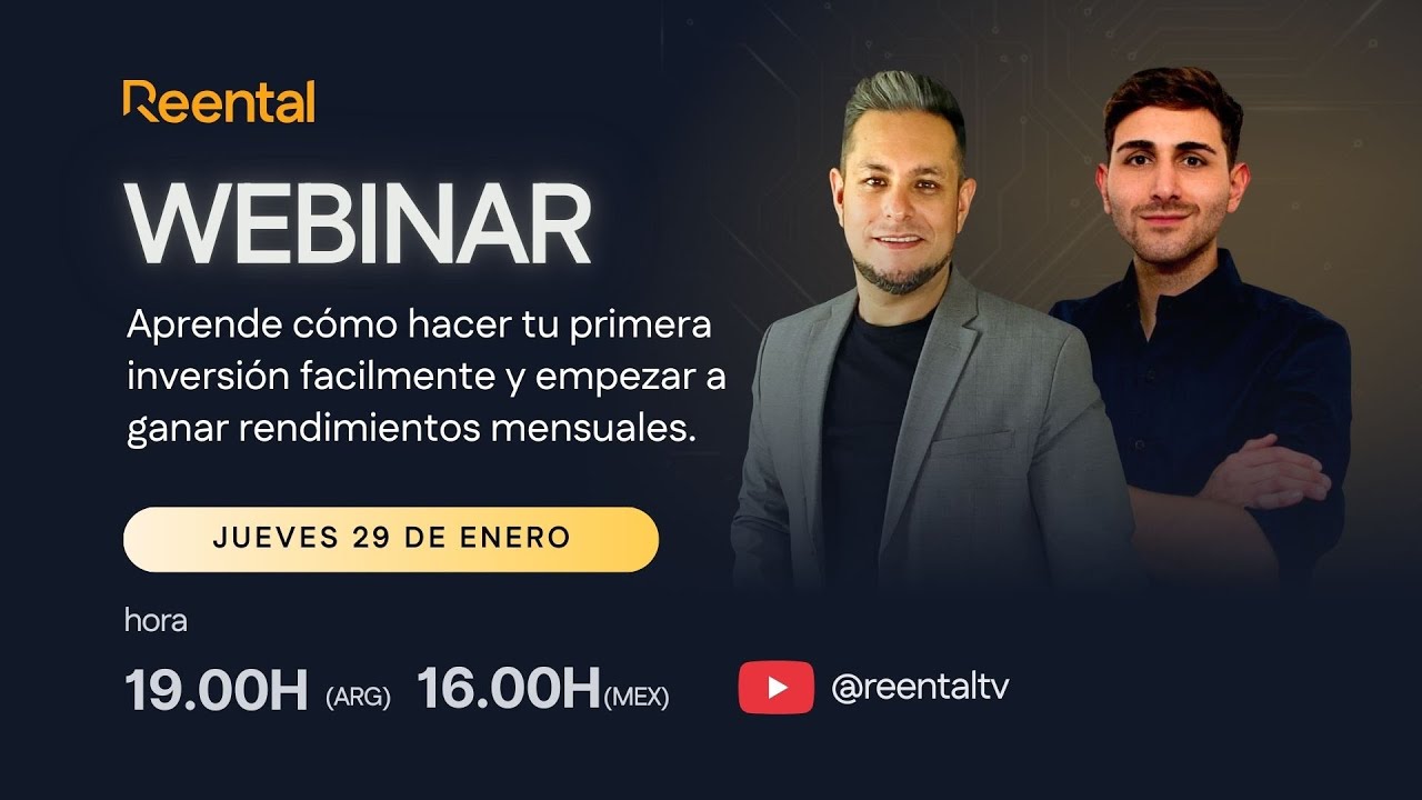 Webinar | Cómo empezar en Reental desde Hispanoamérica