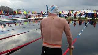 John Myatt  World Ice Swimming Chdanion  Murmansk 2019  Zero Degrees