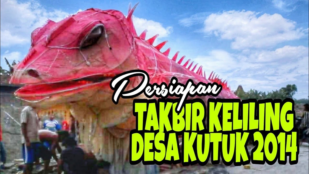 Persiapan Takbir Keliling Desa Kutuk 2014 #takbiran #lebaran #idulfitri