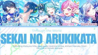 Full • Version | Through the World 世界の歩き方 | WL3 PART 1 | Color Coded Lyrics| KAN•ROM•ENG | × 初音ミク