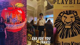 NYC: Travel Day, Madame Tussauds, Holiday Inn Express Times Square Room Tour, Gayle's, Lion King