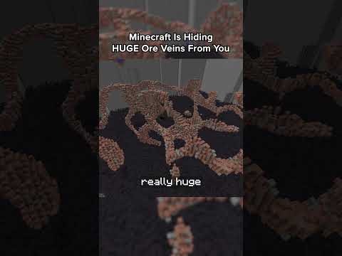 Minecraft is HIDING Huge Ore Veins From You