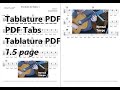 Tremolo de solea 1 avec tutorial  tablature tabs pdf