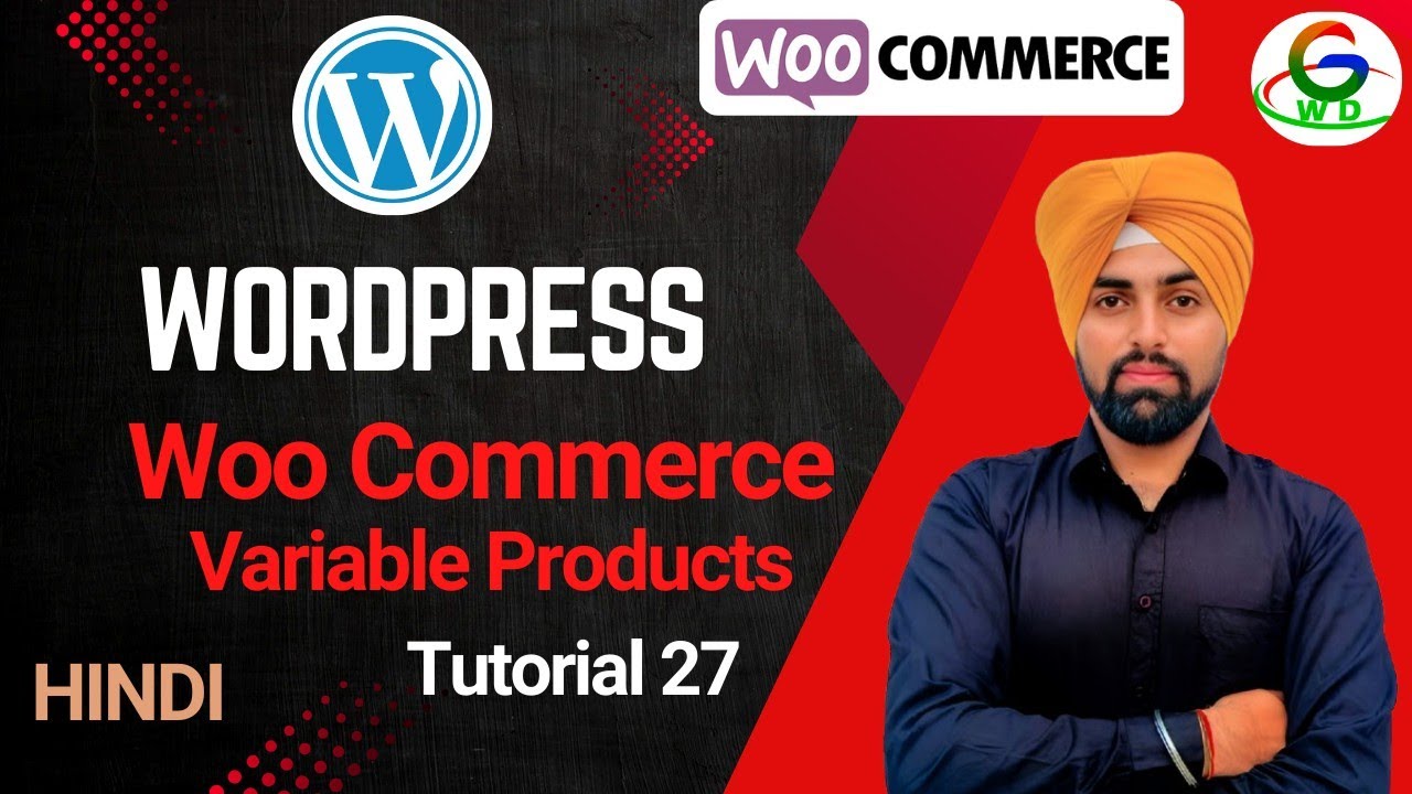 WordPress | Woo-commerce | Variable  Products |Guri Web Developer | WordPress Tutorial in Hindi