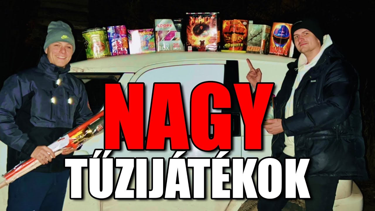 NAGY TŰZIJÁTÉKOKAT TESZTELTÜNK!🧨💥
