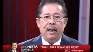  Indonesia Lawyers Club  Dki1 Siapa Penantang Ahok 08032016