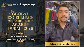 Global Excellence & Leadership Awards 2026