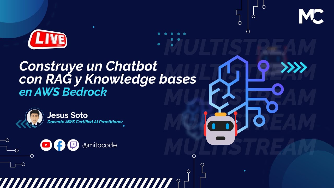 Construye un chatbot con RAG y Knowledge bases en AWS Bedrock - YouTube