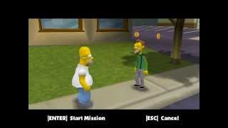 The Simpsons: Hit & Run (100% Walkthrough) - [L1M3] Office Spaced