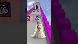 Bride Judy Hopps vs Build-A-Queen Run Challenge, who wins?! 😁😄