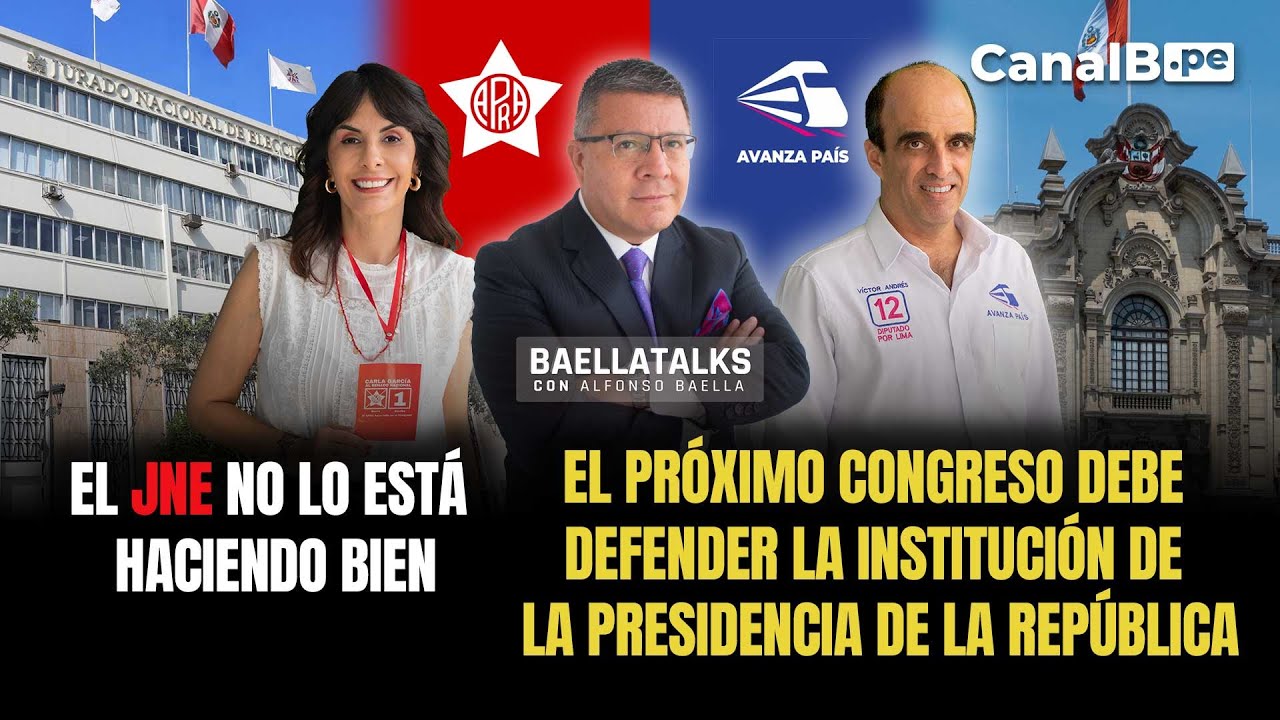 #Baellatalks con Alfonso Baella. Invitados: Carla García y Víctor Andrés Belaúnde Gutierréz.