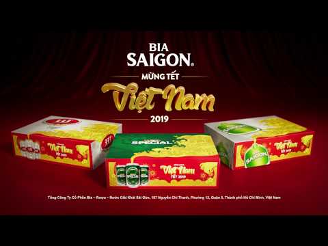 Video Bia Sài Gòn Mừng Tết Việt Nam - youtube