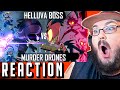 HELLUVA BOSS VS MURDER DRONES (Short Crossover Animation) REACTION!!!
