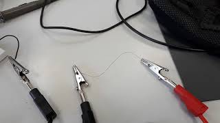 Nitinol wire activation test