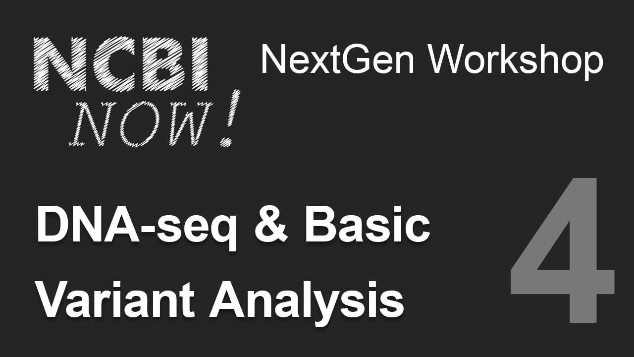 Ncbi Now Lecture 4 Dna Seq And Basic Variant Analysis