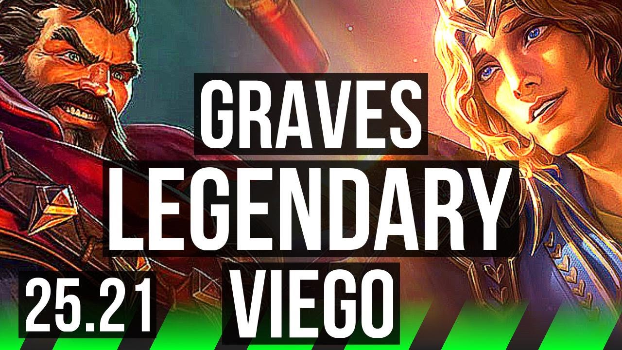 GRAVES vs VIEGO (JGL) | Legendary, 13/2/4 | KR Master | 25.21