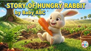 The Hungry Rabbit and the Magic Carrot 🥕✨ | Kids Animated Stories | Baby ABC