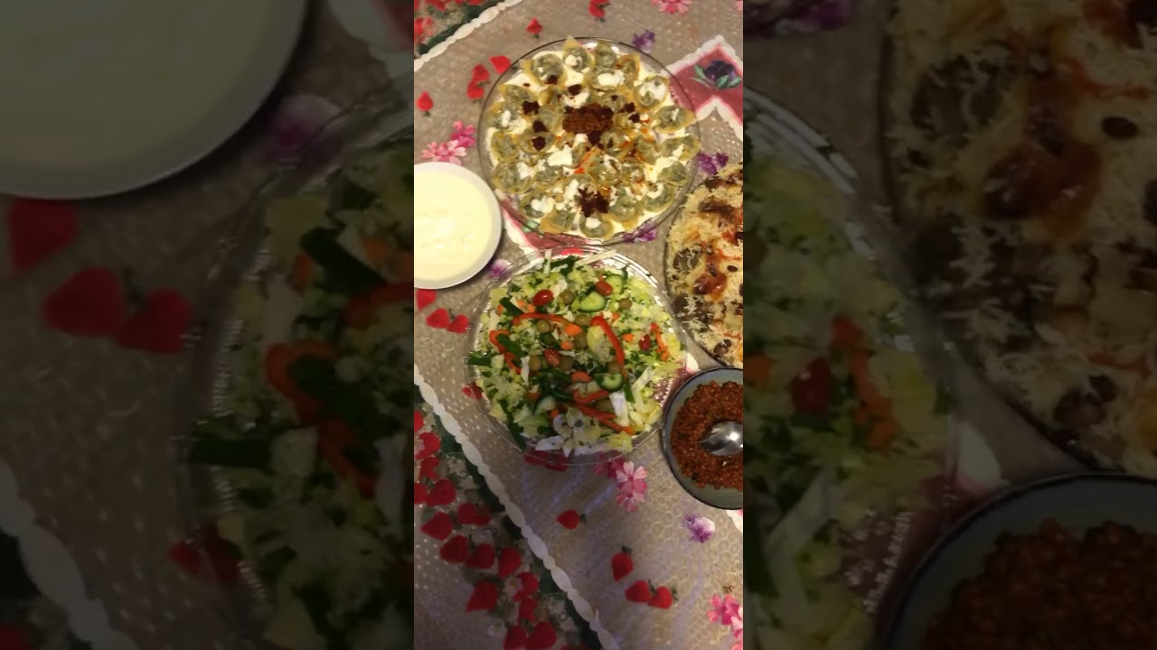Dinner with family - YouTube