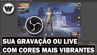 COMO DEIXAR A SUA GRAVAÇÃO DE TELA OU LIVE COM CORES MAIS VIBRANTES NO OBS screenshot 4