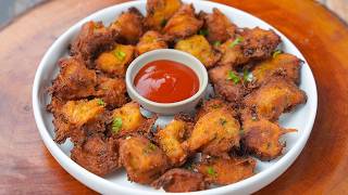 Crispy Bread Potato Pakora Recipe | Easy Aloo Bread Pakoda | Evening Snacks Recipe