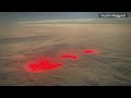 Mysterious red glow seen above Pacific Ocean