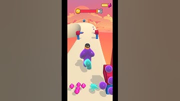 Blob Runner 3D Level 74 Gameplay Android & IOS #shorts