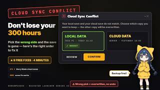 Rockstar Launcher Cloud Sync FAILED? Fix GTA V & RDR2 Save Conflicts in 4 Minutes