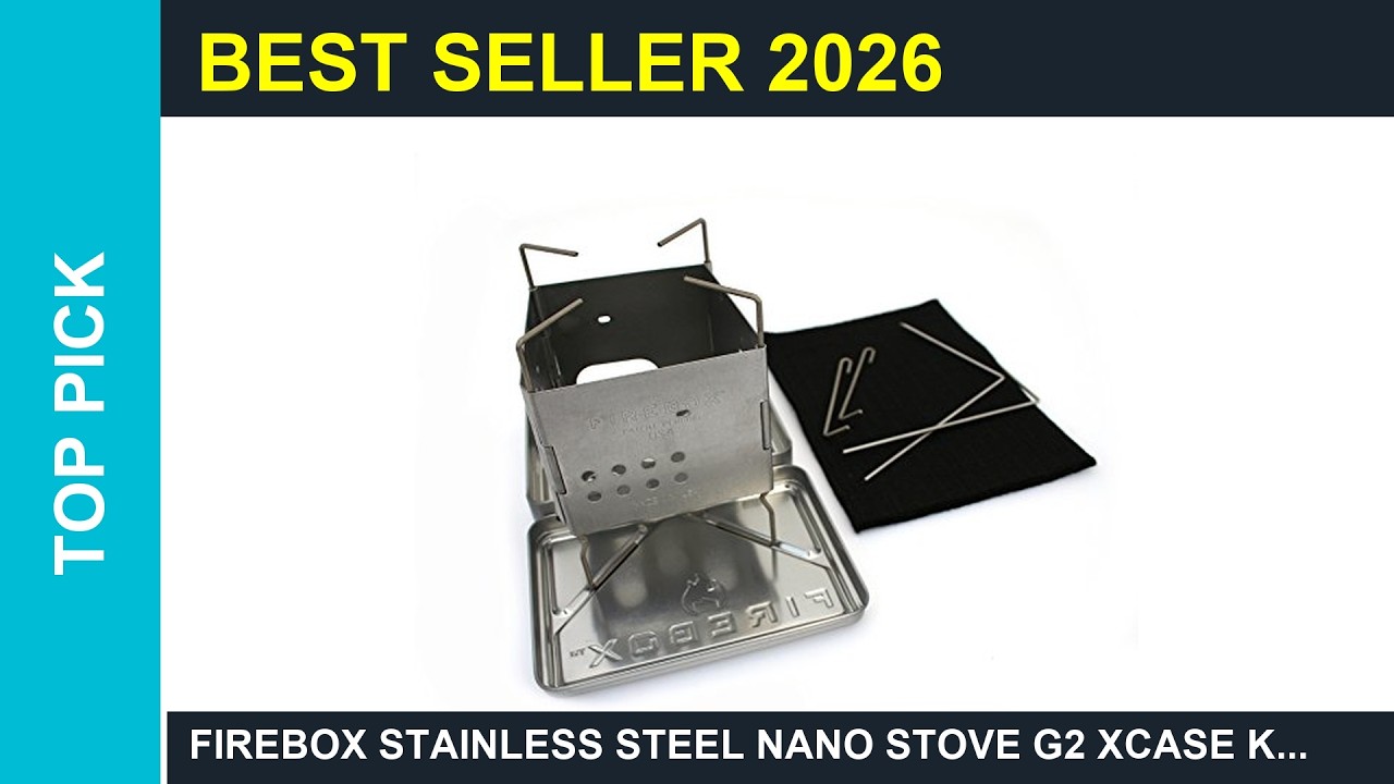 Firebox Stainless Steel Nano Stove G2 XCase Kit Review Is it Worth