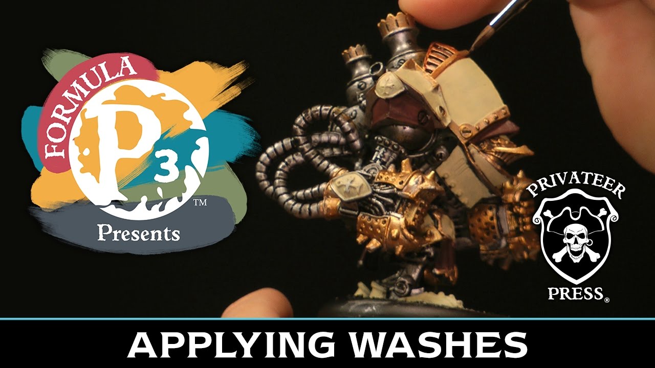 Formula P3 Presents: Applying Washes