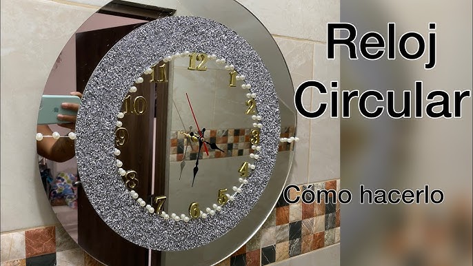 Reloj decorativo paso a paso-decorative clock step by step 