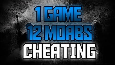 MW3: Cheating.. 1 Game, 12 Team MOABS! (Terminal Spawn Trapping)