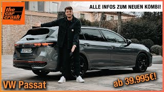 VW Passat Variant im Test (2024) Alle Infos zum NEUEN Kombi ab 39.995€! Fahrbericht | Review | B9