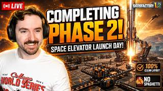 COMPLETING PHASE 2! 🚀 Space Elevator Launch Day!