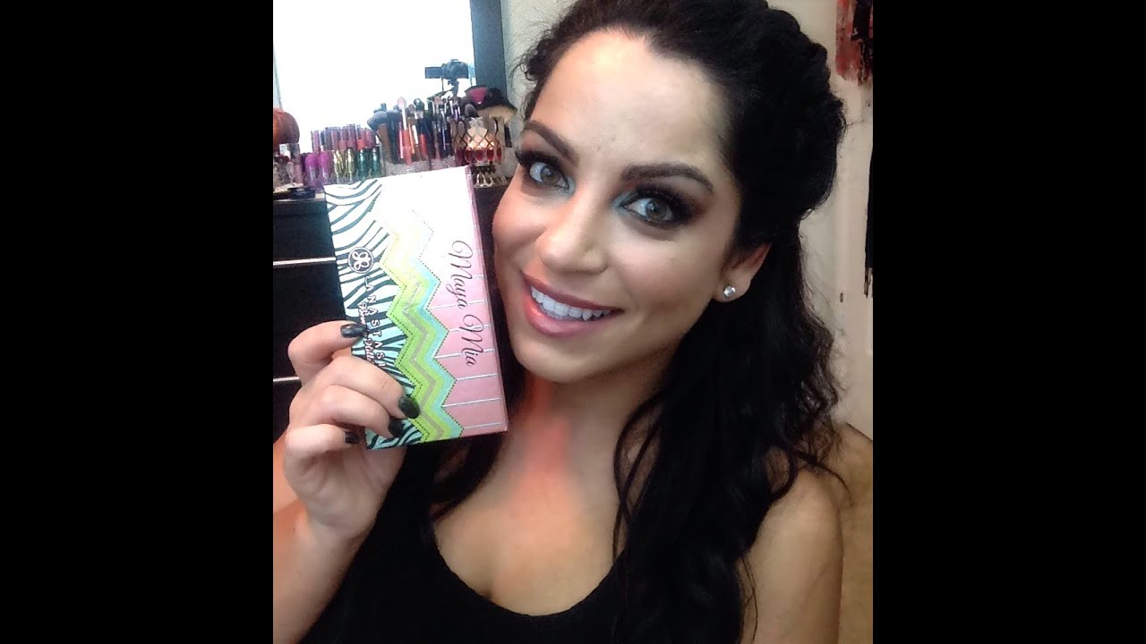 Maya Mia Palette Swatches/Review