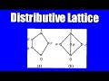 Distributive Lattice | Lattice | GLB | Pentagon Lattice |Chain| Hasse diagram| Discrete Mathematics