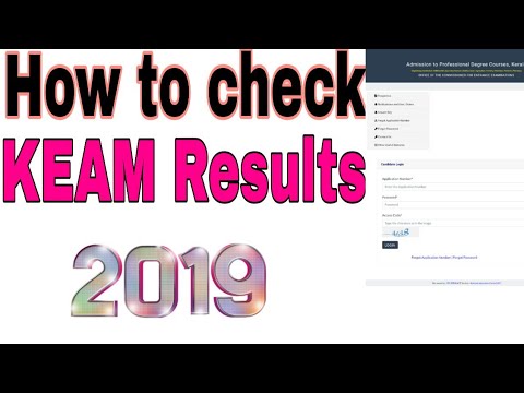 How to check cee keam Results 2019