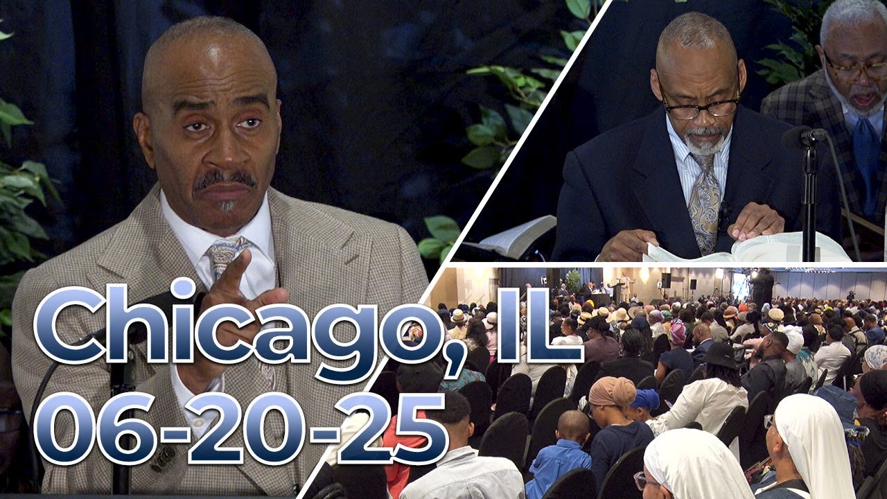 First Church TOG Broadcast June 20th, 2025 Friday PM Edited With Scriptures from Chicago, IL