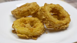 Mozzarella Onion Rings / حلقات بصل موزاريلا