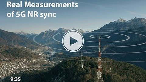 Real Measurements of 5G NR Sync
