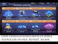 COMO CONSEGUIR GEMAS GRATIS EN MOBILE LEGENDS: BANG BANG. (NO BAN, JULIO-AGOSTO 2017, FUNCIONANDO)