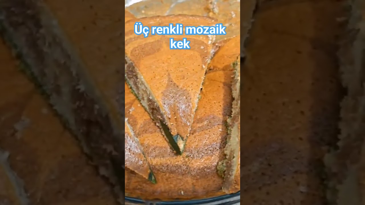 Üç renkli mozaik kek | #kolaytarifler #yemektarifleri #kek #pratiktarifler #food Üç renkli mozaik kek | #kolaytarifler #yemektarifleri #kek #pratiktarifler #food