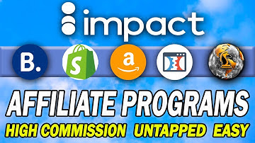 BEST Affiliate Programs For BIG Money (2023)