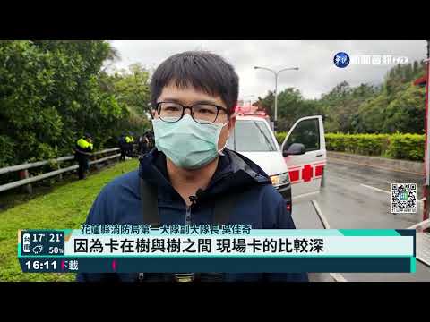 疑超車失控打滑 轎車撞路樹變形3死2傷｜華視新聞 20220219