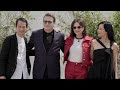 Benoit Magimel, Juliette Binoche, Director Tran Anh Hung and Pierre Gagnaire in Cannes