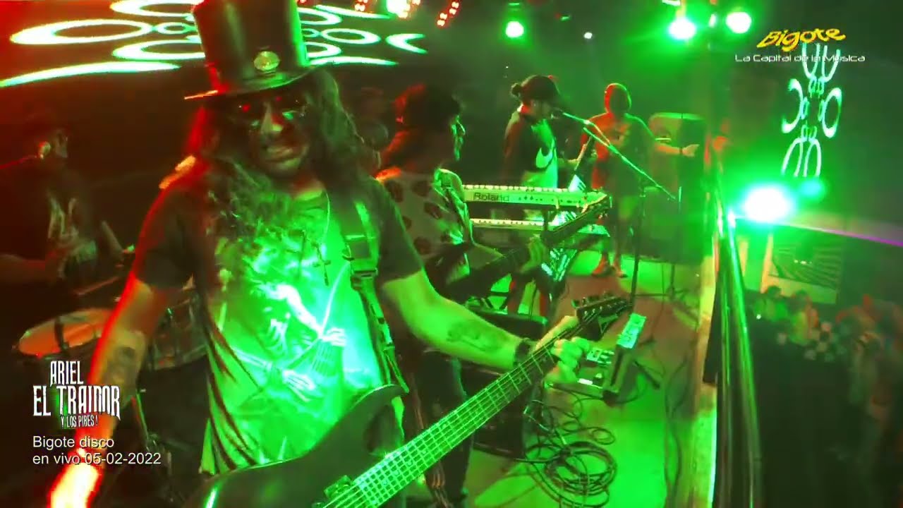 Ariel El Traidor y Los Pibes en vivo Bigote disco 05-02-2022 Catamarca, Argentina