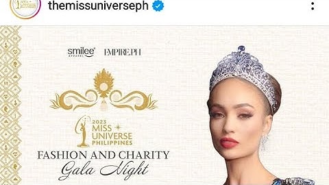 Miss Universe Philippines 2023 Gala Night. Queens and Kings Attendees.