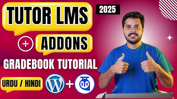 Tutor LMS Addons Gradebook Tutorial | How to Track Student Progress in Tutor LMS