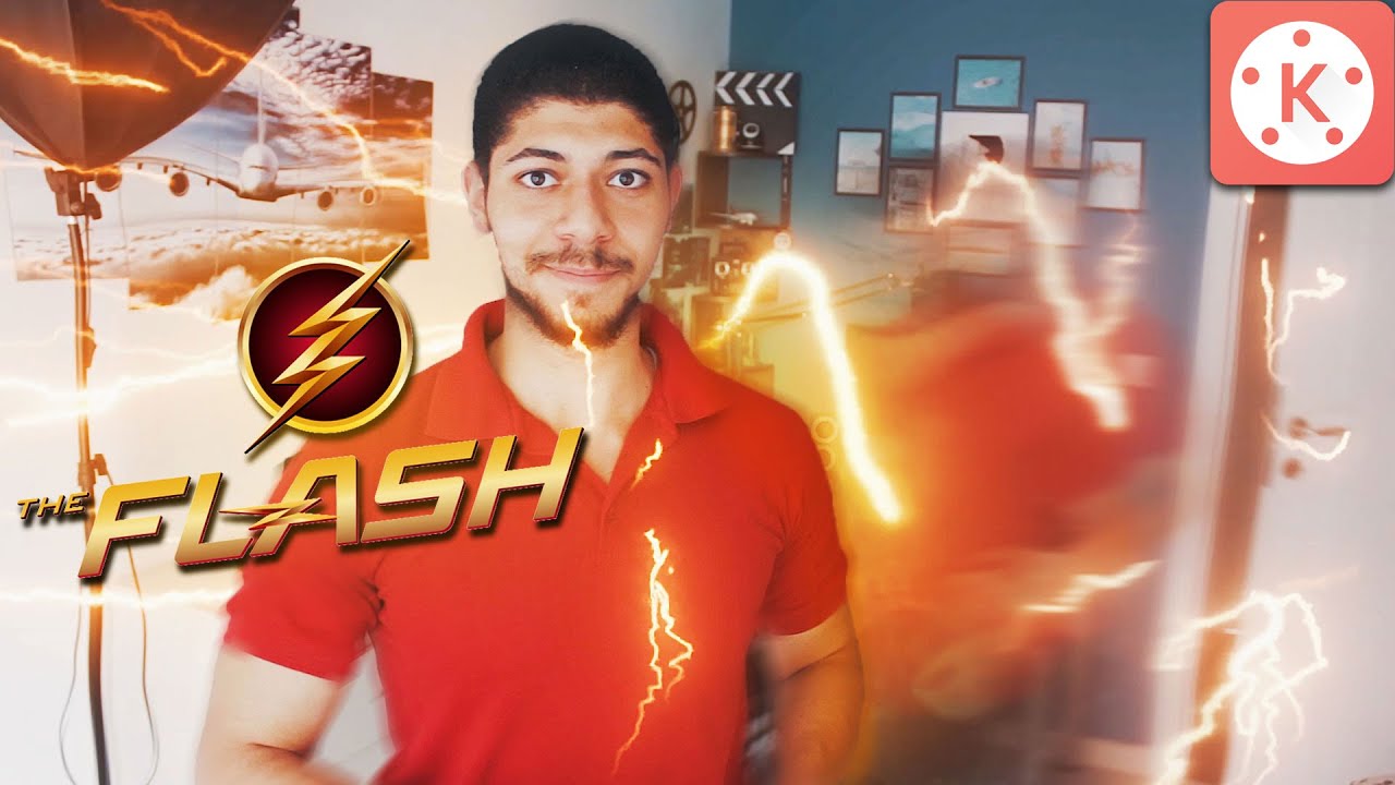 تاثير الجري بسرعة كالفلاش باستخدام الموبايل | flash running effect ...