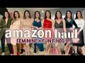 HUGE Amazon Try on Haul: Affordable Special Occasion and Work Wear